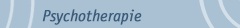 Psychotherapie